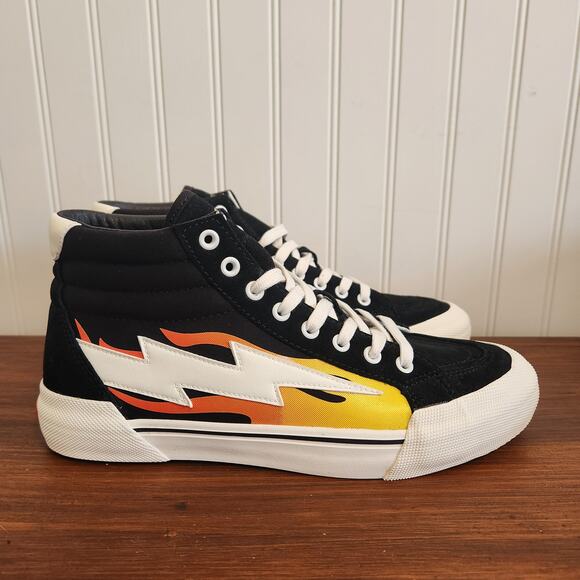 Revenge X Storm Vol. 2 - Size 9M/10.5W High-Top Black Flame Brand New‎ - Picture 3 of 11